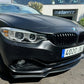 BMW F32 F33 F36 4 Series Non M Sport Carbon Fibre Front Splitter 14-20 by Carbon Factory-Carbon Factory