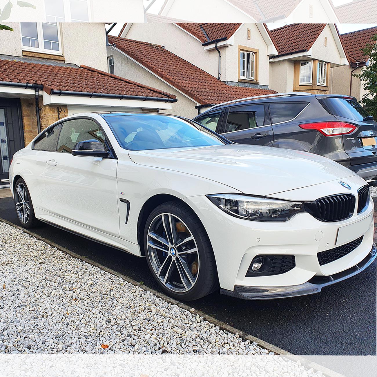 BMW F32 F33 F36 4 Series OEM Style Gloss Black Side Skirt 14-20 by Carbon Factory-Carbon Factory