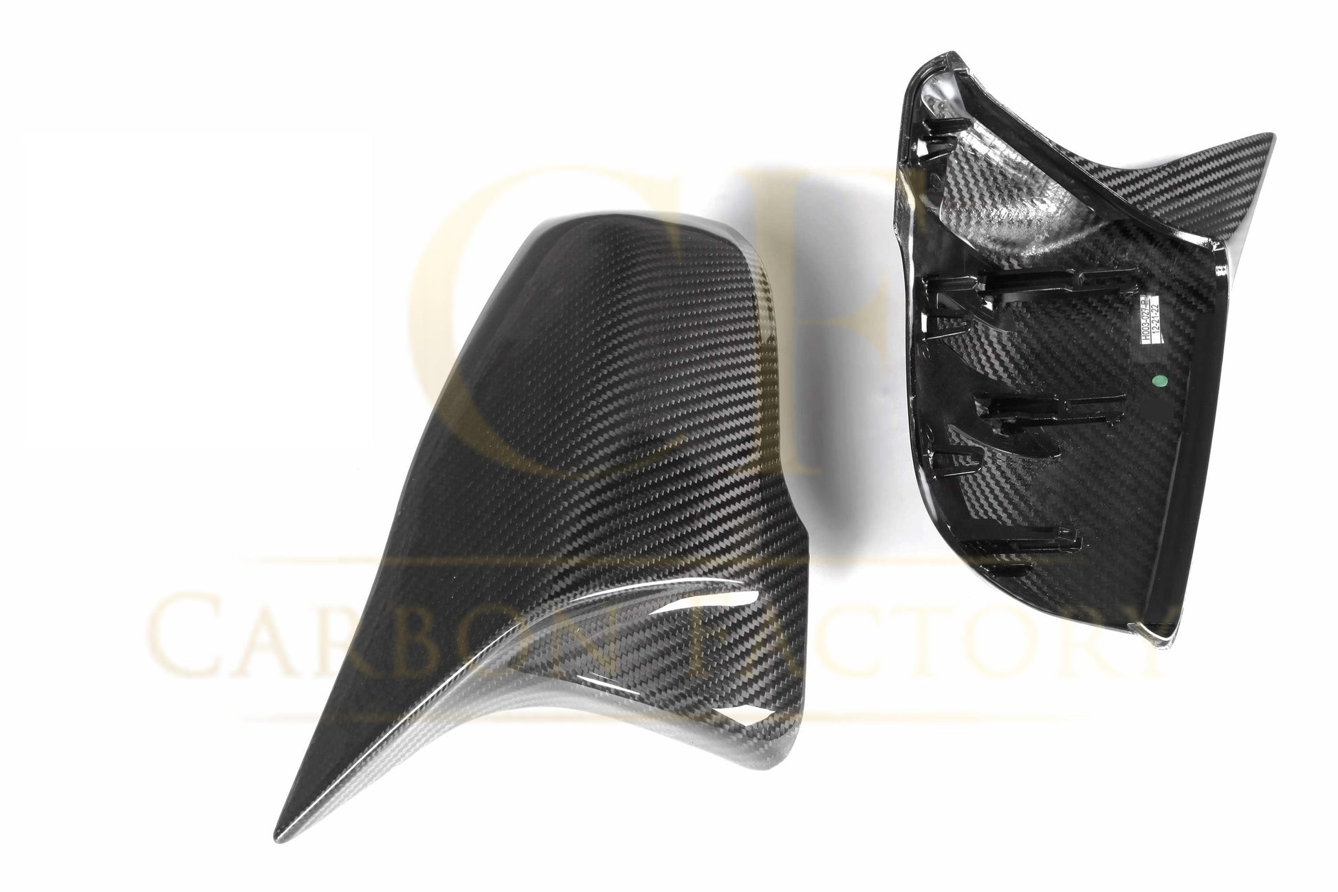 BMW F39 X2 MP style Pre-Preg Carbon Fibre Mirror Covers 19-24 by Carbon Factory-Carbon Factory