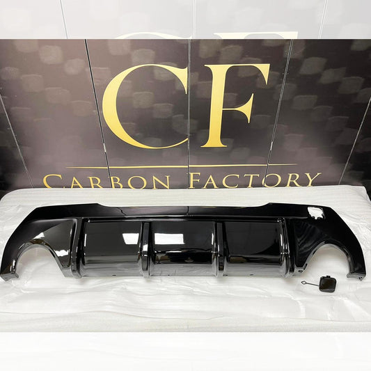 BMW F40 1 Series M Performance Style Gloss Black Diffuser 19-Present-Carbon Factory