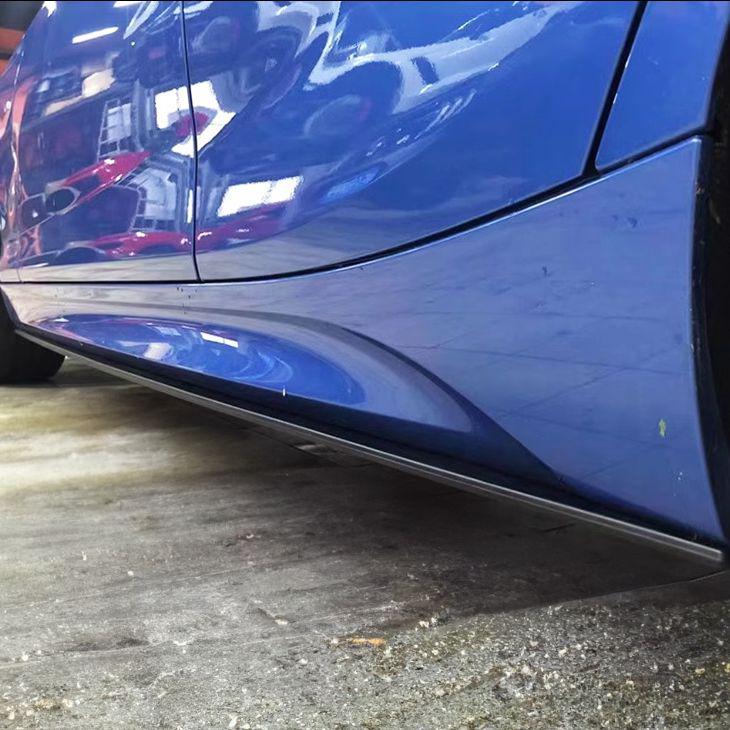 BMW F44 2 Series MP Style Gloss Black Side Skirt 21-Present-Carbon Factory