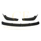 BMW F48 F49 X1 M Performance Style Gloss Black Front Splitter 16-Present-Carbon Factory