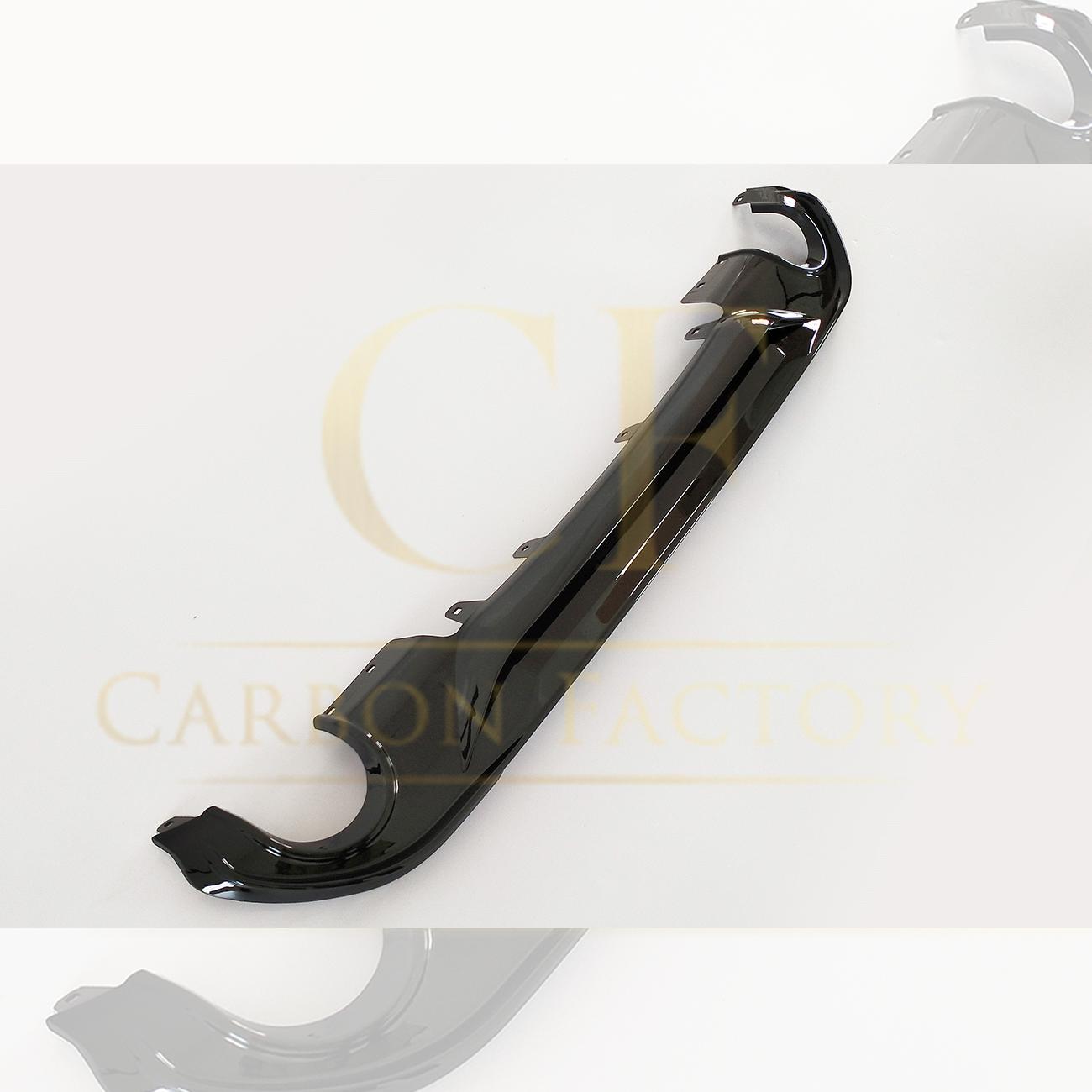 BMW F48 F49 X1 MPStyle Gloss Black Rear Diffuser 16-Present by Carbon Factory-Carbon Factory