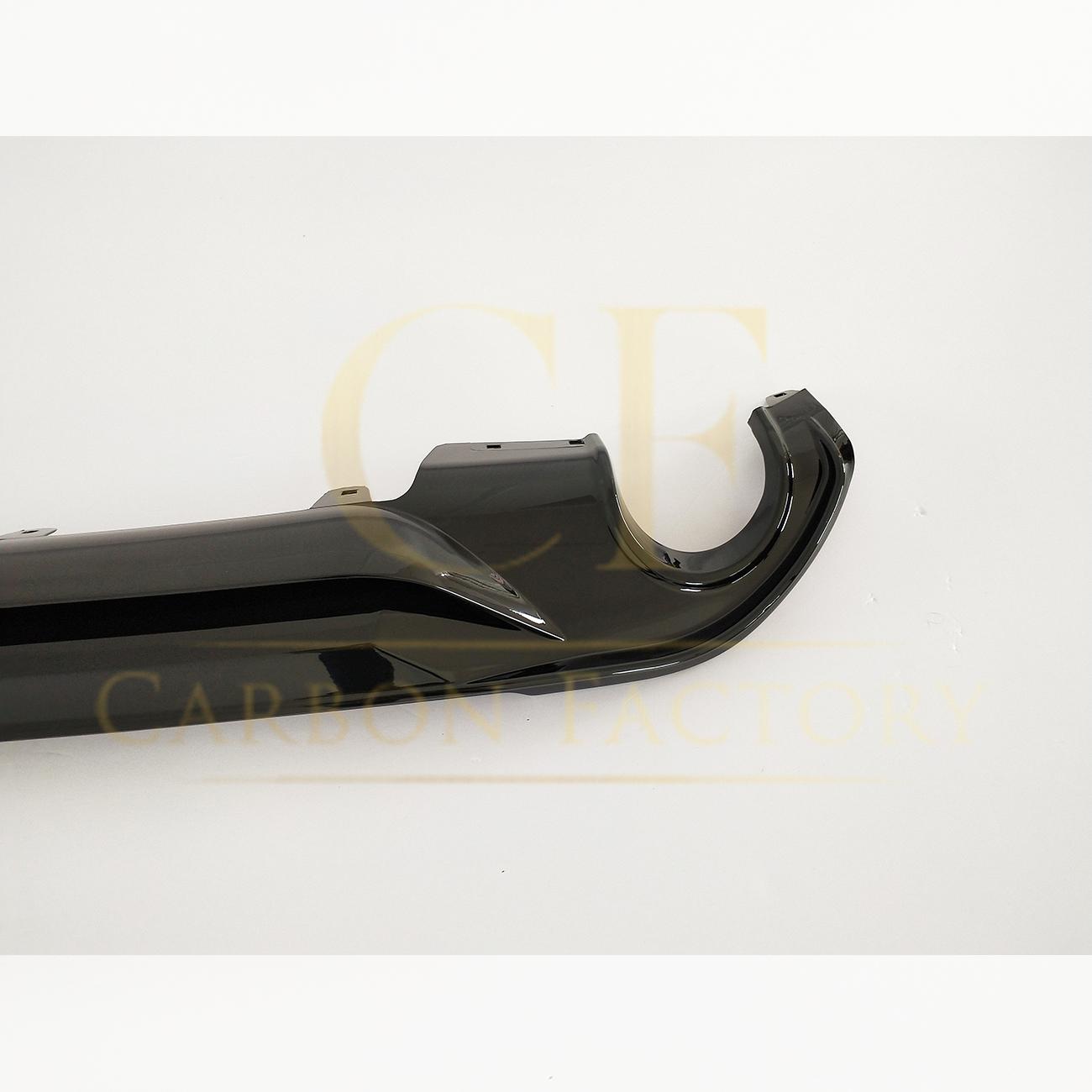 BMW F48 F49 X1 MPStyle Gloss Black Rear Diffuser 16-Present by Carbon Factory-Carbon Factory