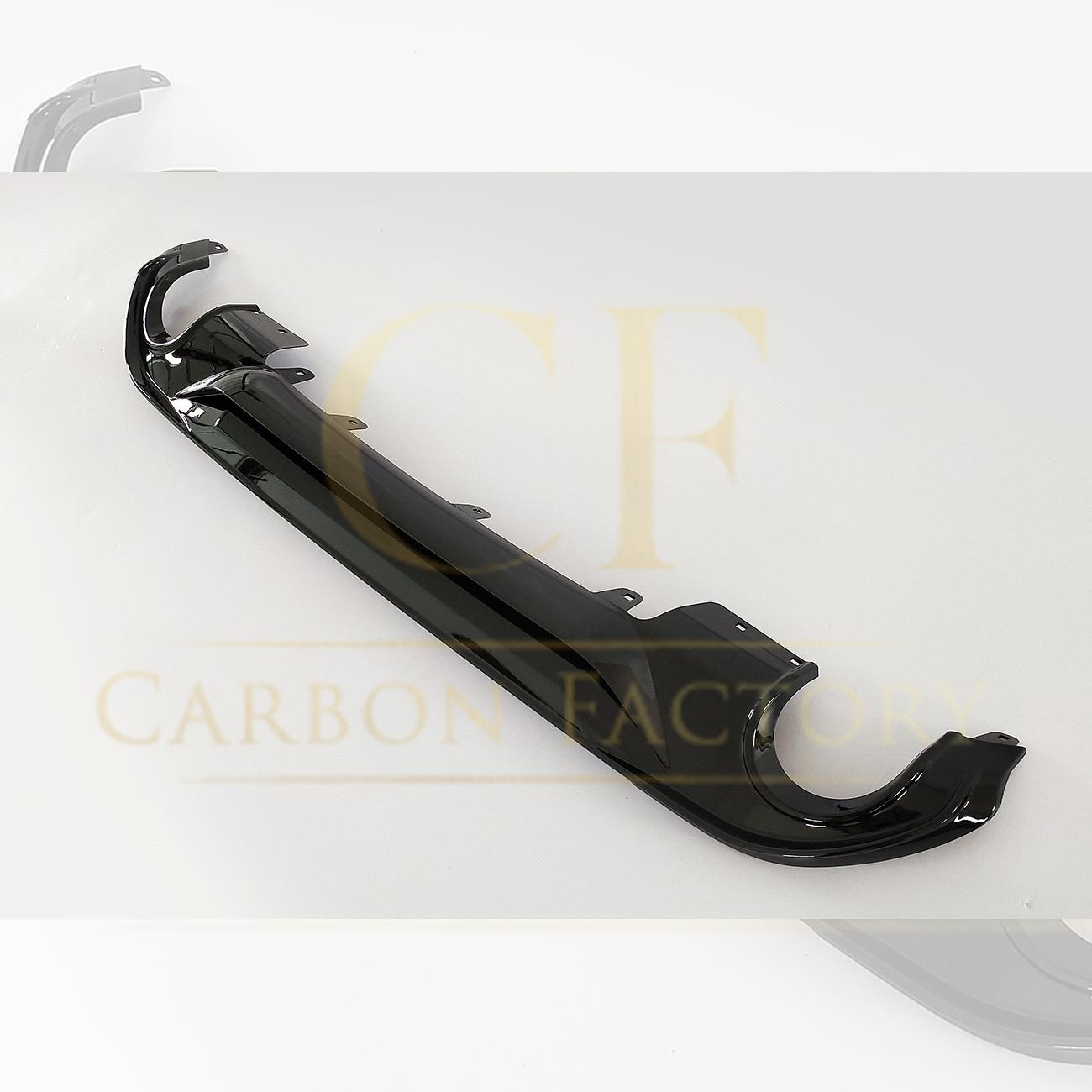 BMW F48 F49 X1 MPStyle Gloss Black Rear Diffuser 16-Present by Carbon Factory-Carbon Factory