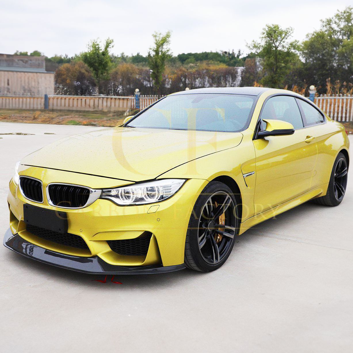 BMW F80 M3 F82 F83 M4 AL Style Carbon Fibre Front Splitter 14-20 by Carbon Factory-Carbon Factory