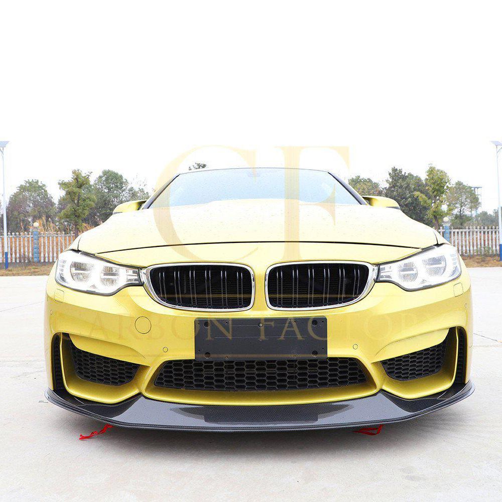 BMW F80 M3 F82 F83 M4 AL Style Carbon Fibre Front Splitter 14-20 by Carbon Factory-Carbon Factory