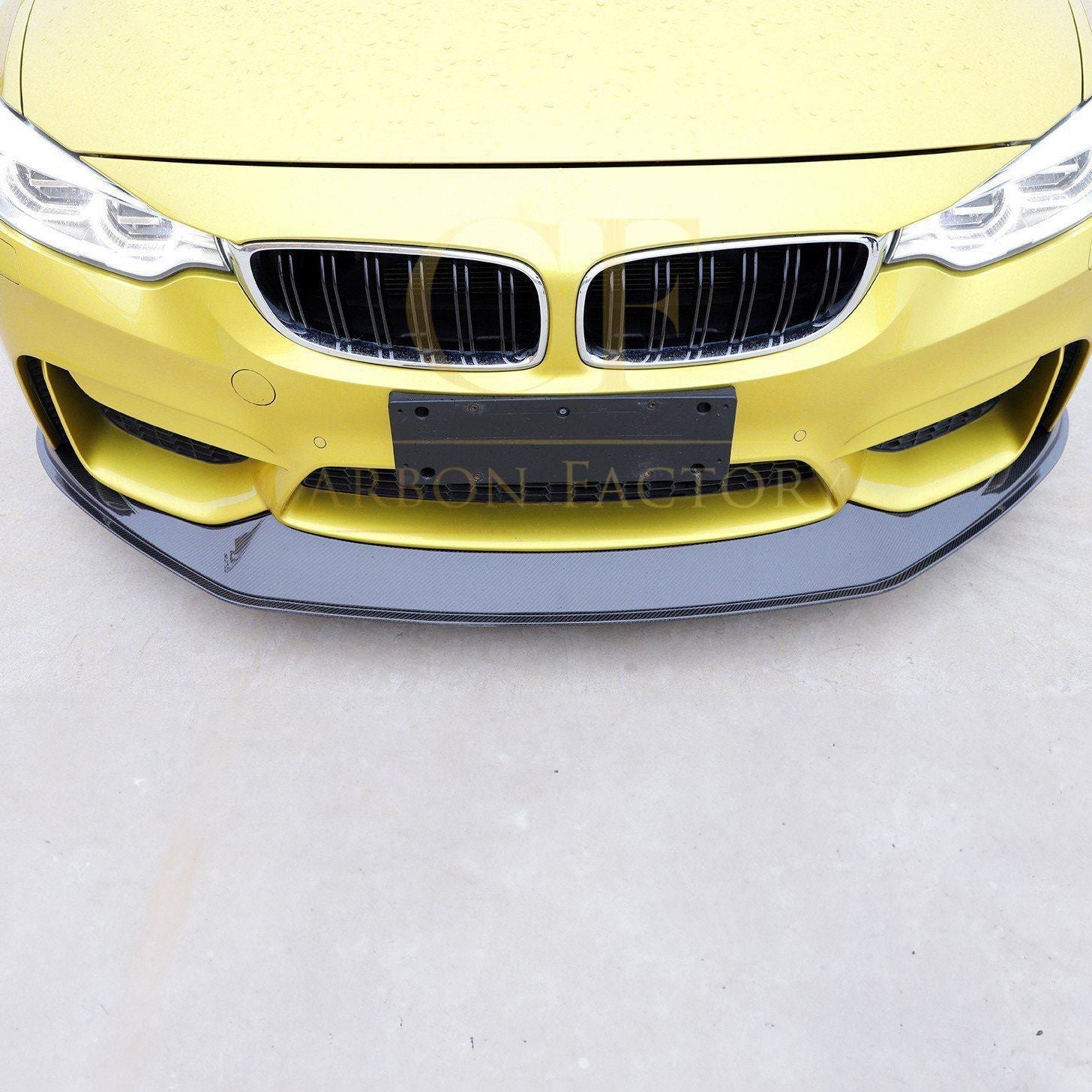 BMW F80 M3 F82 F83 M4 AL Style Carbon Fibre Front Splitter 14-20 by Carbon Factory-Carbon Factory