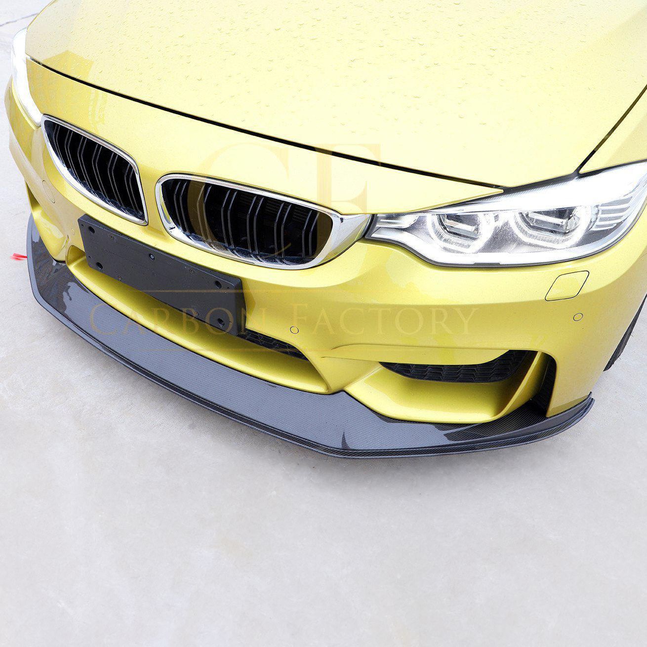 BMW F80 M3 F82 F83 M4 AL Style Carbon Fibre Front Splitter 14-20 by Carbon Factory-Carbon Factory