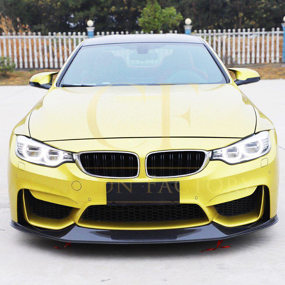 BMW F80 M3 F82 F83 M4 AL Style Carbon Fibre Front Splitter 14-20 by Carbon Factory-Carbon Factory