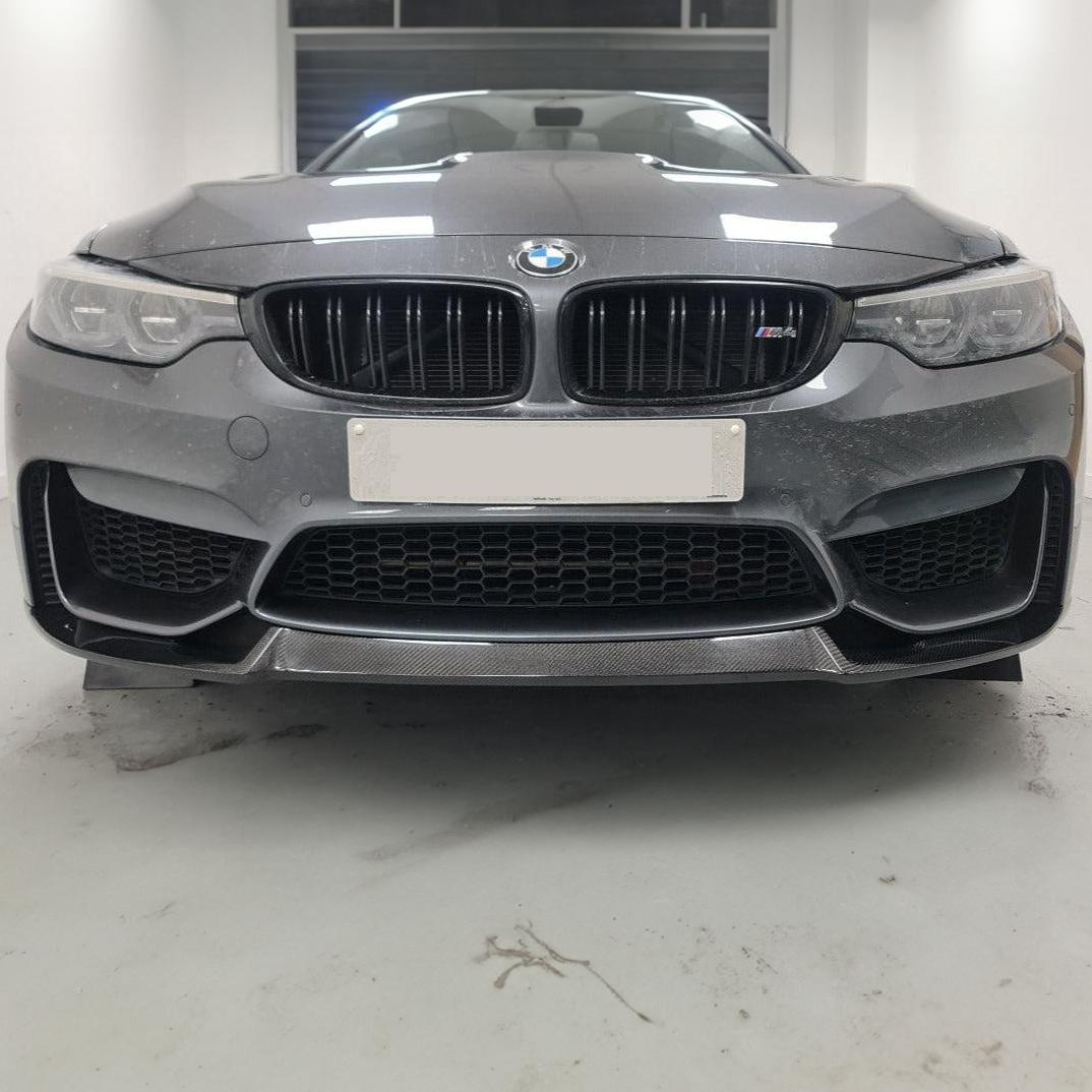 BMW F80 M3 F82 F83 M4 CS Style Carbon Fibre Front Splitter 14-20 by Carbon Factory-Carbon Factory