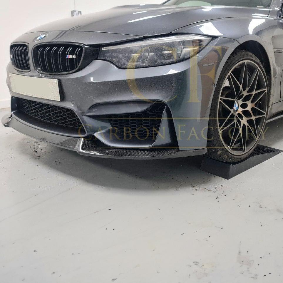 BMW F80 M3 F82 F83 M4 CS Style Carbon Fibre Front Splitter 14-20 by Carbon Factory-Carbon Factory