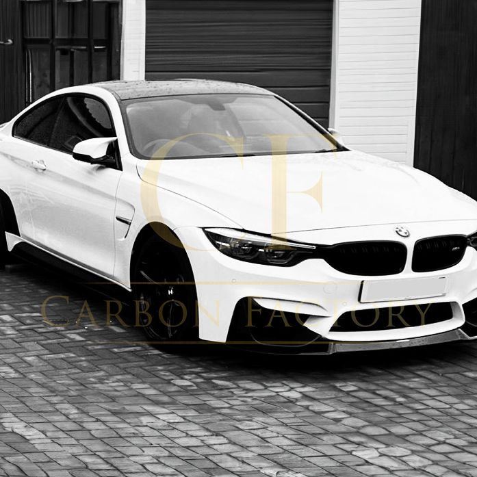 BMW F80 M3 F82 F83 M4 CS Style Carbon Fibre Front Splitter 14-20 by Carbon Factory-Carbon Factory