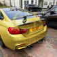 BMW F80 M3 F82 F83 M4 Carbon Fibre Boot Spoiler GTS V Style 14-20 by Carbon Factory-Carbon Factory