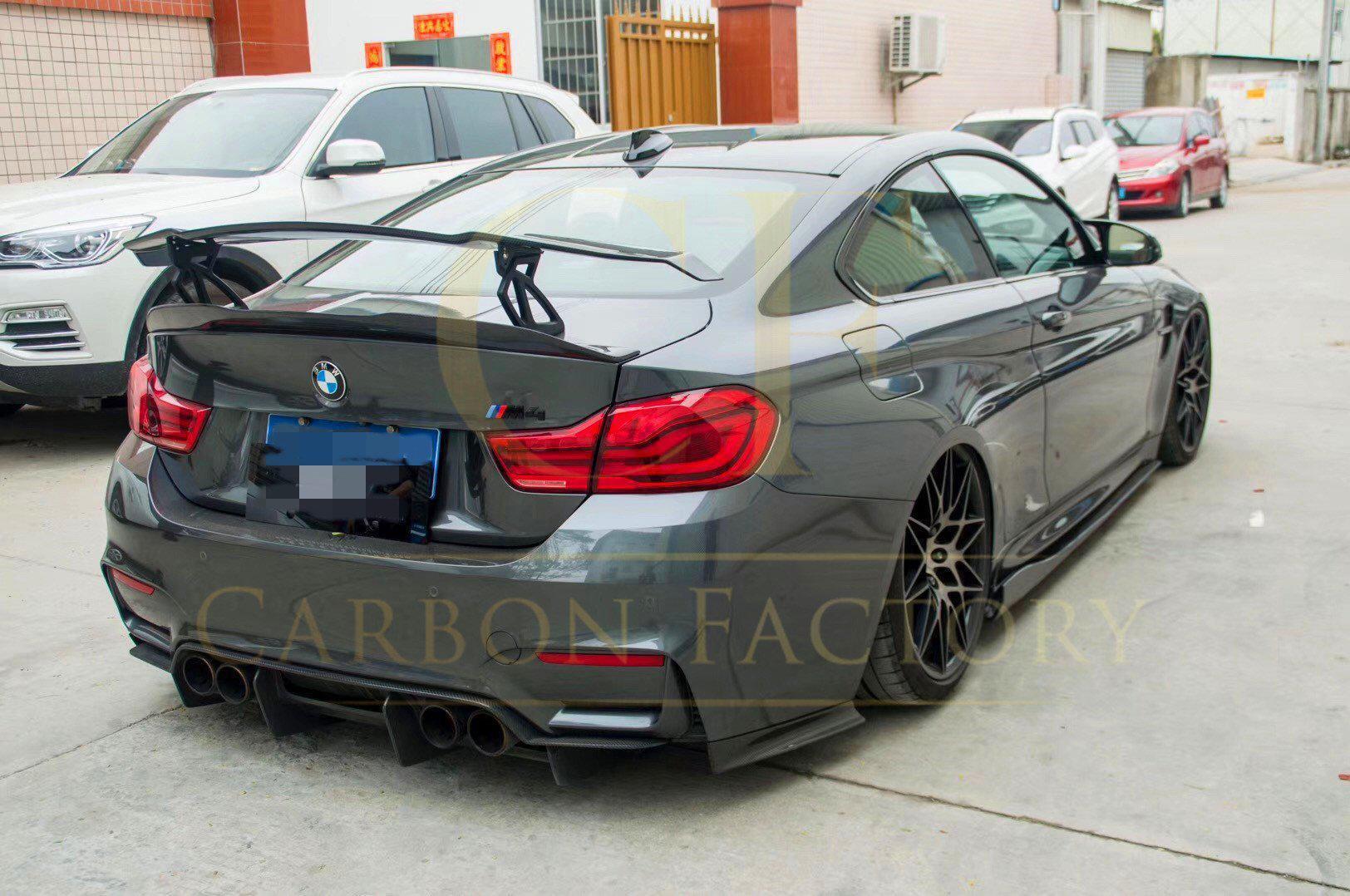 BMW F80 M3 F82 F83 M4 Carbon Fibre Boot Spoiler GTS V Style 14-20 by Carbon Factory-Carbon Factory