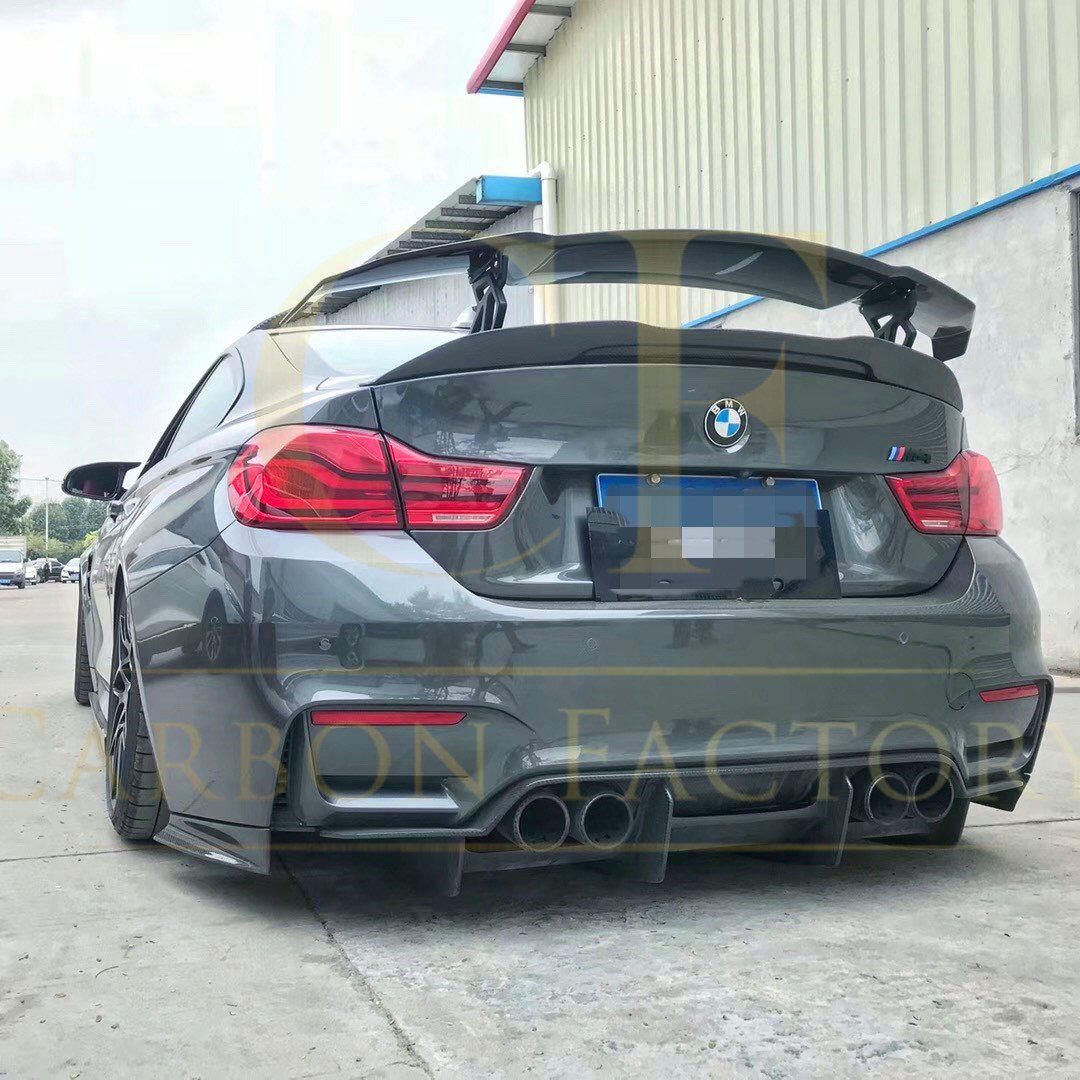 BMW F80 M3 F82 F83 M4 Carbon Fibre Boot Spoiler GTS V Style 14-20 by Carbon Factory-Carbon Factory