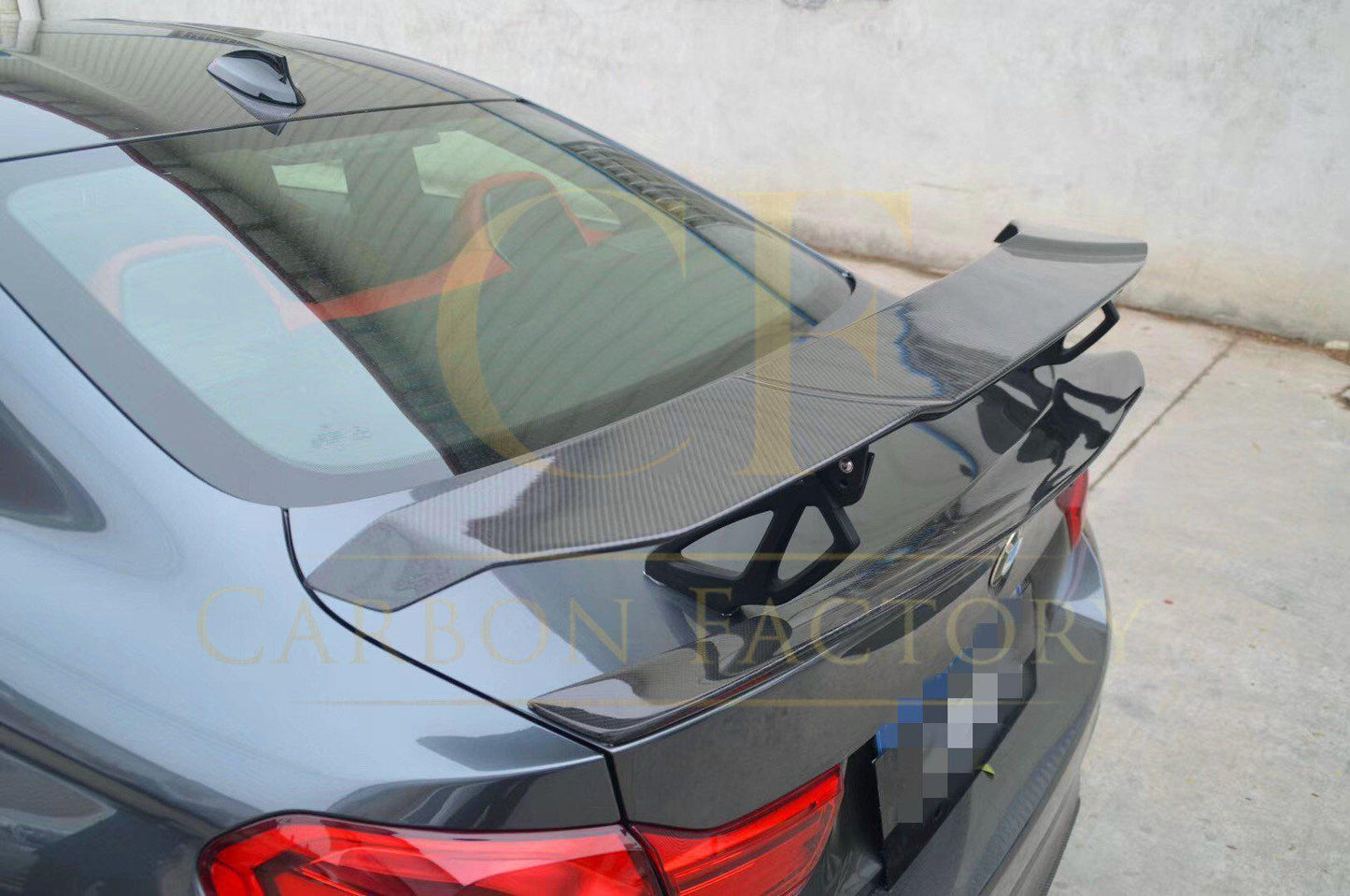 BMW F80 M3 F82 F83 M4 Carbon Fibre Boot Spoiler GTS V Style 14-20 by Carbon Factory-Carbon Factory