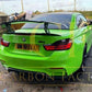 BMW F80 M3 F82 F83 M4 Carbon Fibre Boot Spoiler GTS V Style 14-20 by Carbon Factory-Carbon Factory