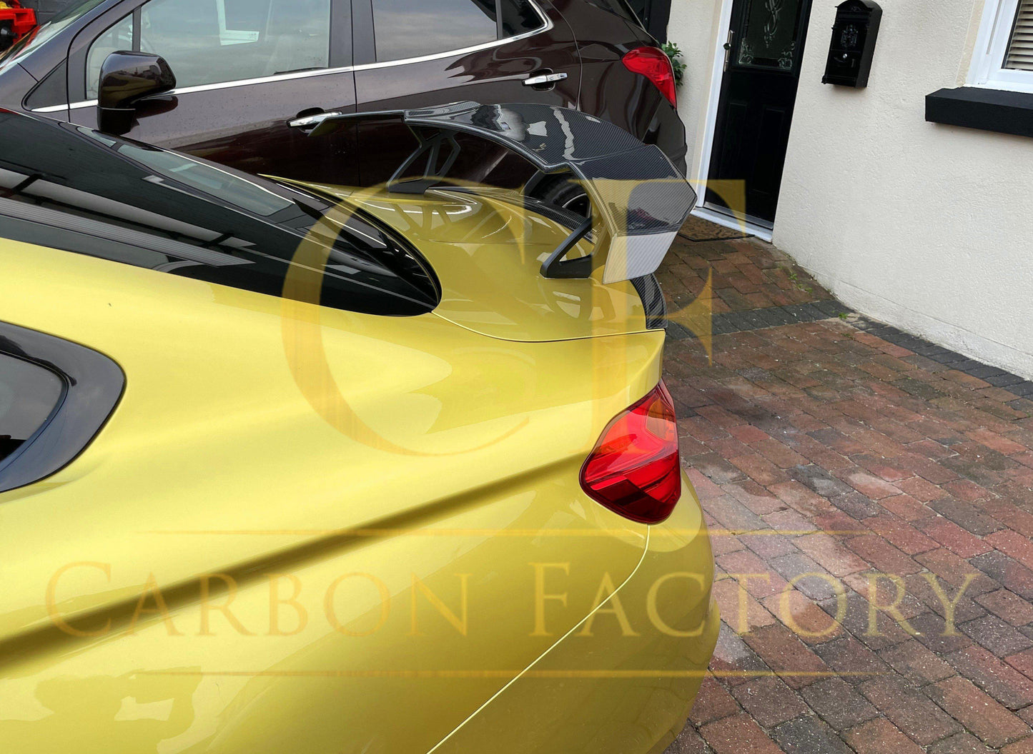 BMW F80 M3 F82 F83 M4 Carbon Fibre Boot Spoiler GTS V Style 14-20 by Carbon Factory-Carbon Factory