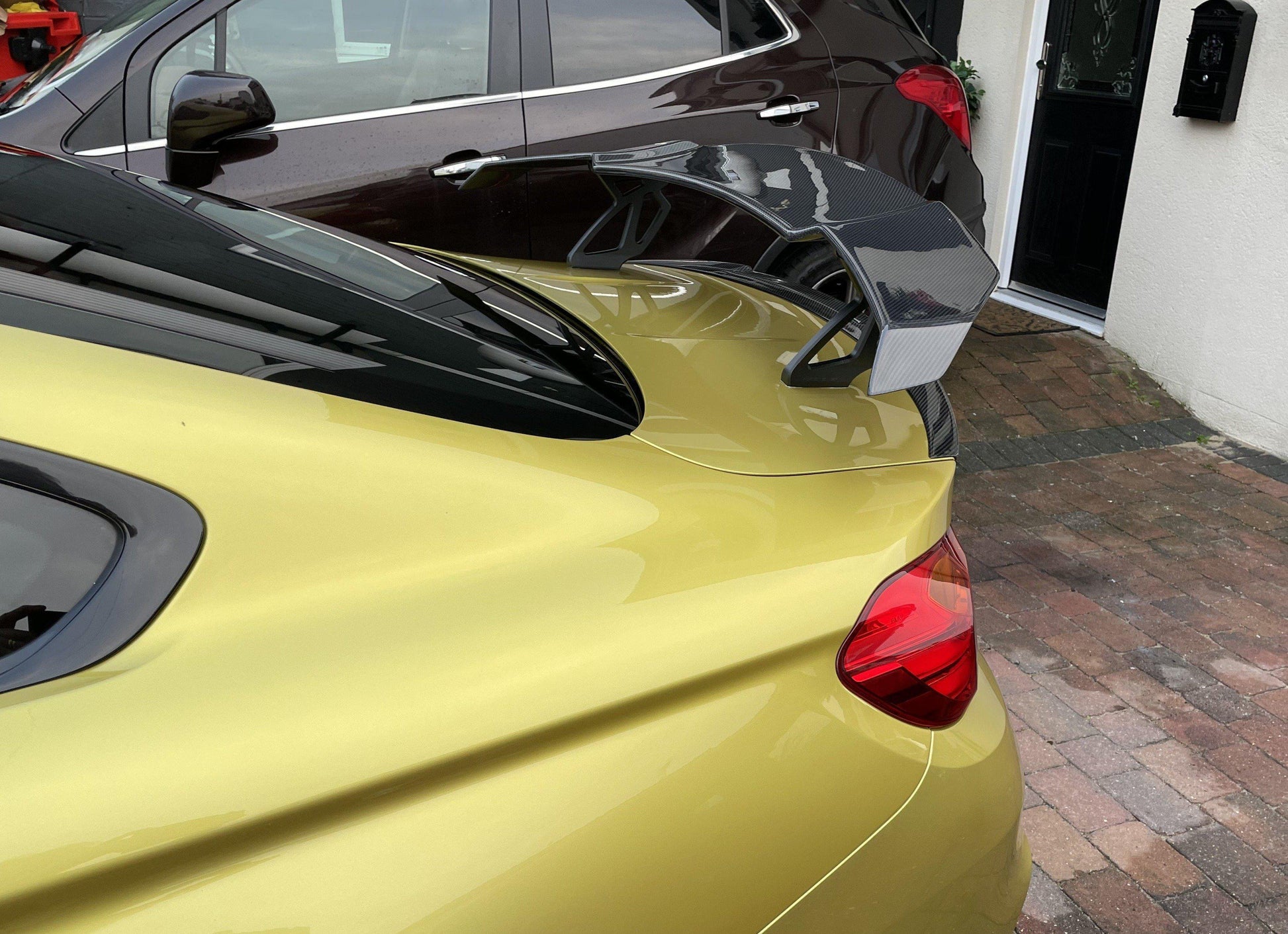 BMW F80 M3 F82 F83 M4 Carbon Fibre Boot Spoiler GTS V Style 14-20 by Carbon Factory-Carbon Factory