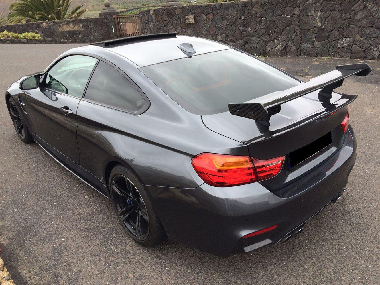 BMW F80 M3 F82 F83 M4 Carbon Fibre GTS1 Style GT Spoiler 14-20 by Carbon Factory-Carbon Factory