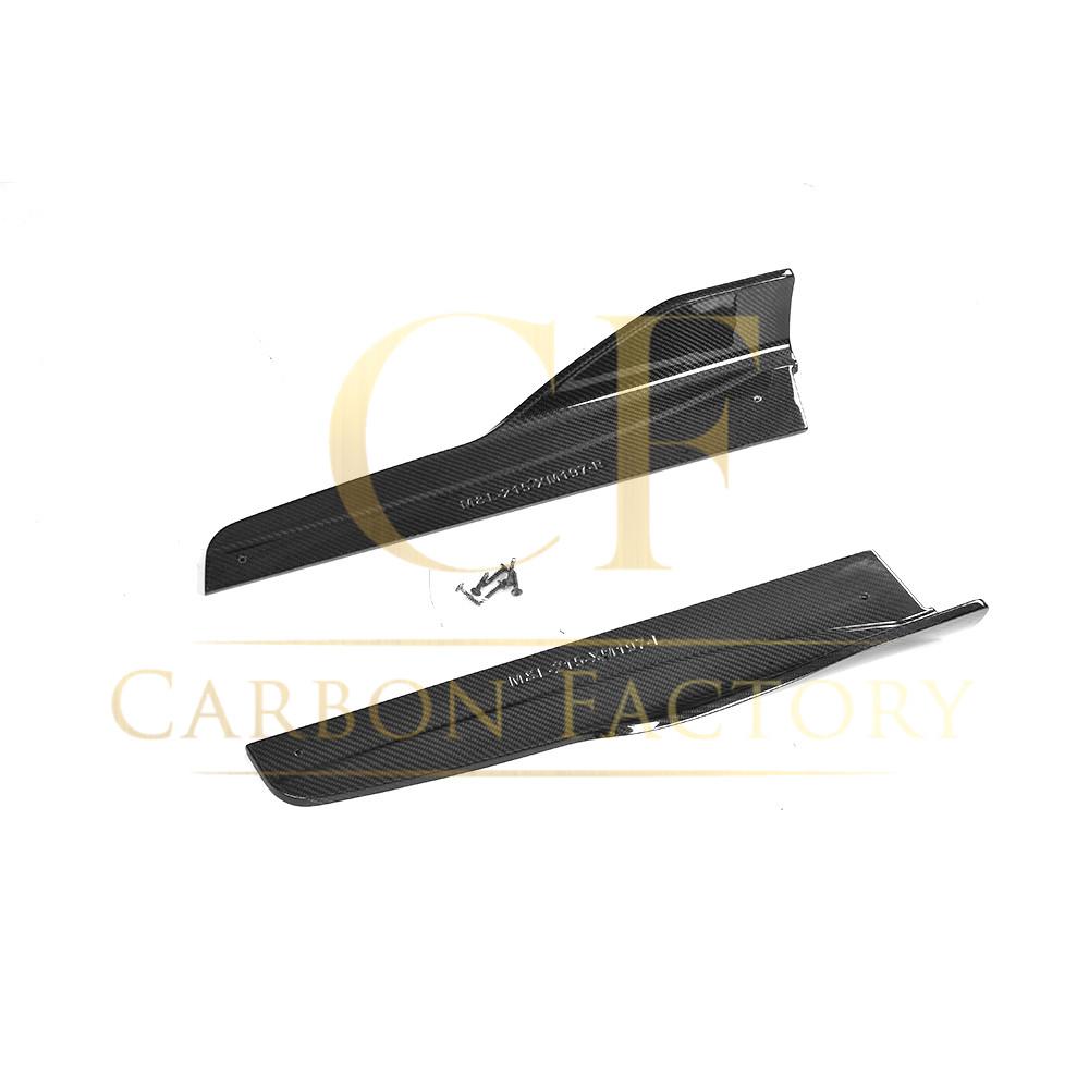 BMW F80 M3 F82 F83 M4 Carbon Fibre Side Skirt Extension 14-20 by Carbon Factory-Carbon Factory