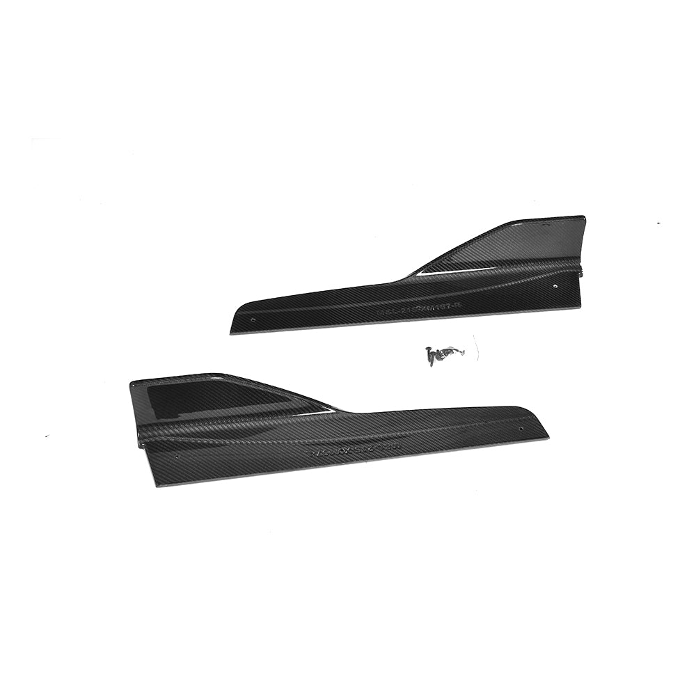 BMW F80 M3 F82 F83 M4 Carbon Fibre Side Skirt Extension 14-20 by Carbon Factory-Carbon Factory