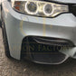 BMW F80 M3 F82 F83 M4 Competition Style Carbon Fibre Front Bumper Trims 14-20-Carbon Factory