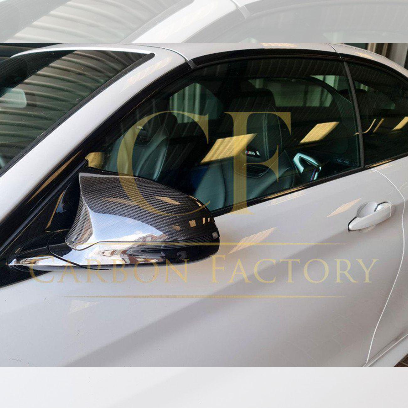 BMW F80 M3 F82 F83 M4 F87 M2 Comp Pre-Preg Carbon Fibre Replacement Mirror Covers 14-20 by Carbon Factory-Carbon Factory