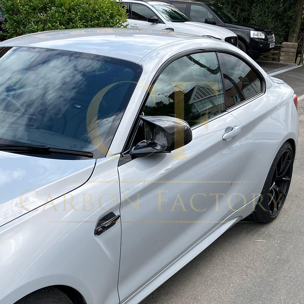 BMW F80 M3 F82 F83 M4 F87 M2 Comp Pre-Preg Carbon Fibre Replacement Mirror Covers 14-20 by Carbon Factory-Carbon Factory