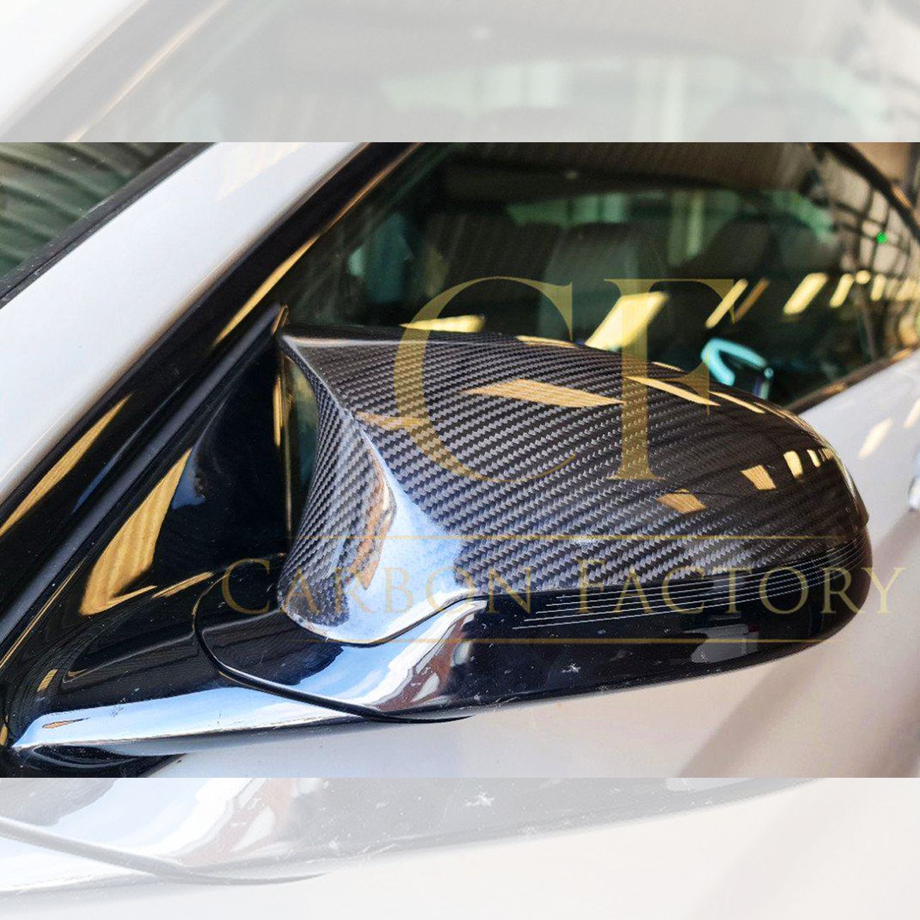 BMW F80 M3 F82 F83 M4 F87 M2 Comp Pre-Preg Carbon Fibre Replacement Mirror Covers 14-20 by Carbon Factory-Carbon Factory