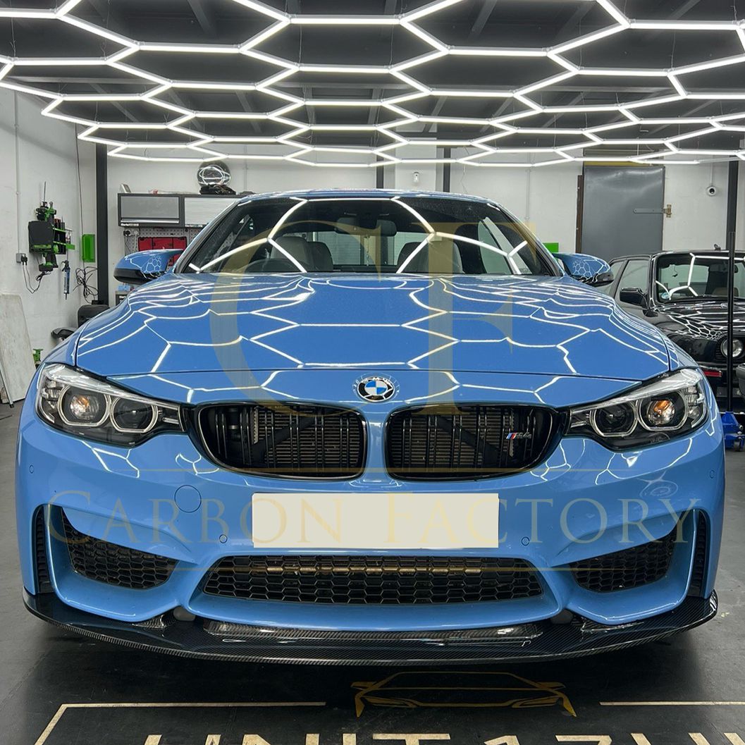 BMW F80 M3 F82 F83 M4 GT4 Style Pre-preg Carbon Fibre Front Splitter 14-20 by Carbon Factory-Carbon Factory