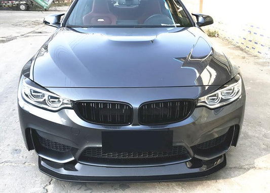 BMW F80 M3 F82 F83 M4 GTS Style Carbon Fibre Front Splitter 14-20 by Carbon Factory-Carbon Factory