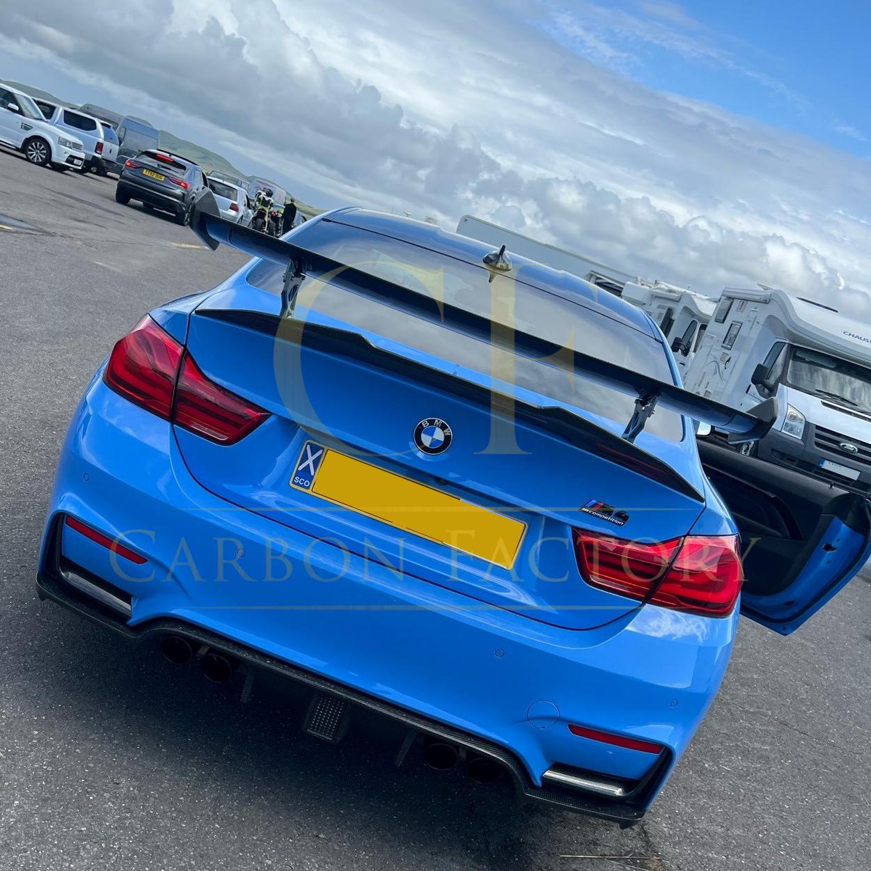 BMW F80 M3 F82 F83 M4 KS Style Carbon Fibre Rear Diffuser 14-20 by Carbon Factory-Carbon Factory