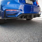 BMW F80 M3 F82 F83 M4 KS Style Carbon Fibre Rear Diffuser 14-20 by Carbon Factory-Carbon Factory