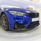 BMW F80 M3 F82 F83 M4 MP Style Carbon Fibre Front Splitter 14-20 (3 Pieces design) by Carbon Factory-Carbon Factory