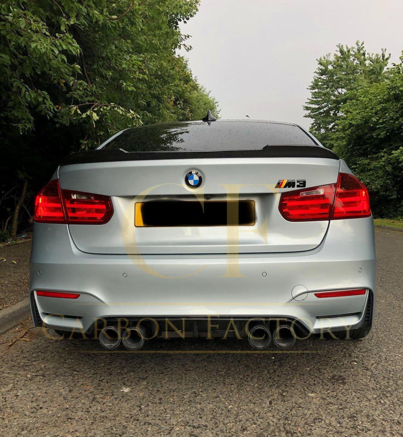 BMW F80 M3 F82 F83 M4 MP Style Carbon Fibre Rear Diffuser 14-20 by Carbon Factory-Carbon Factory