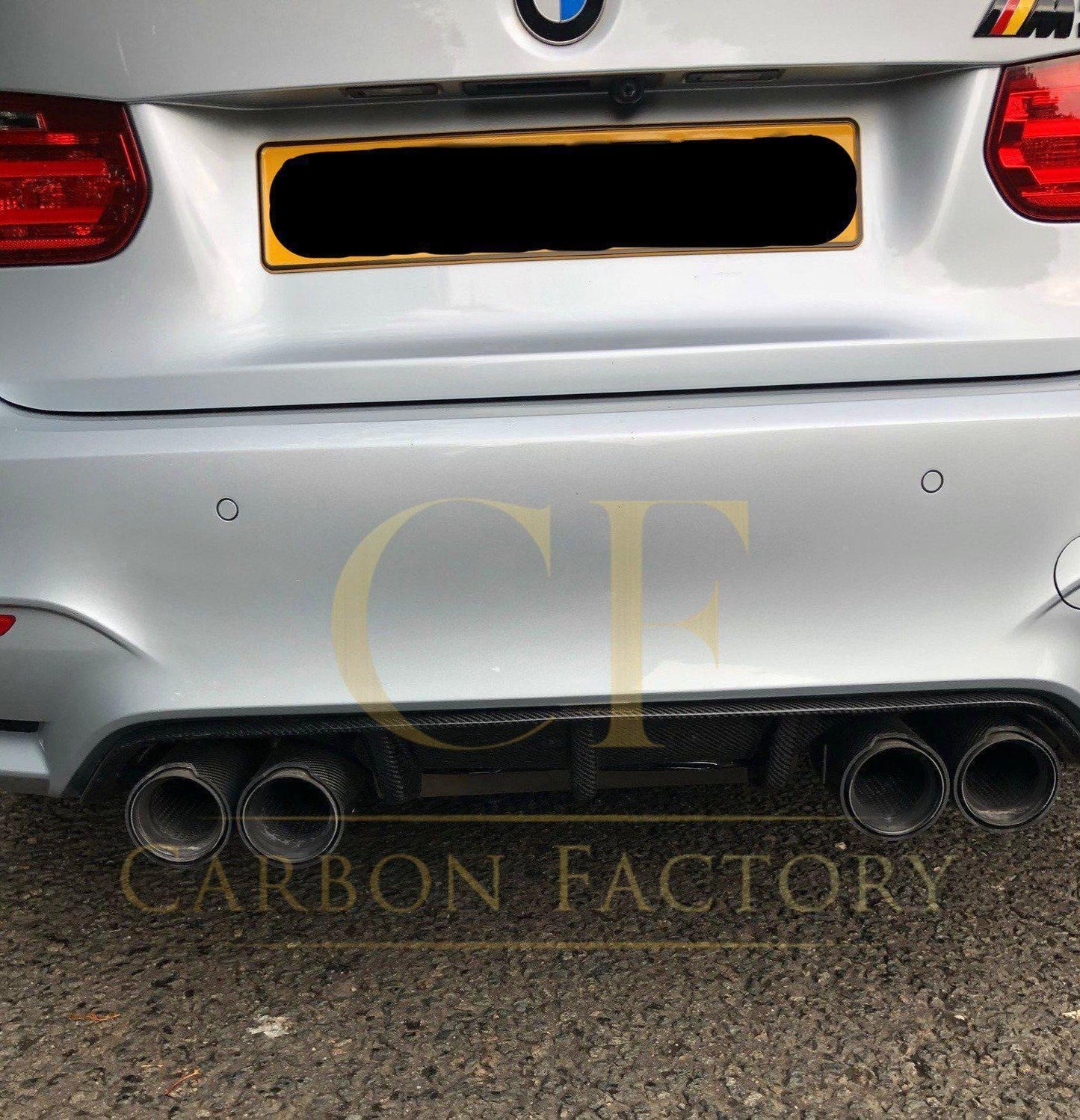 BMW F80 M3 F82 F83 M4 MP Style Carbon Fibre Rear Diffuser 14-20 by Carbon Factory-Carbon Factory