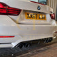 BMW F80 M3 F82 F83 M4 MP Style Carbon Fibre Rear Diffuser 14-20 by Carbon Factory-Carbon Factory