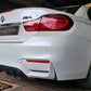 BMW F80 M3 F82 F83 M4 MP Style Carbon Fibre Rear Diffuser 14-20 by Carbon Factory-Carbon Factory