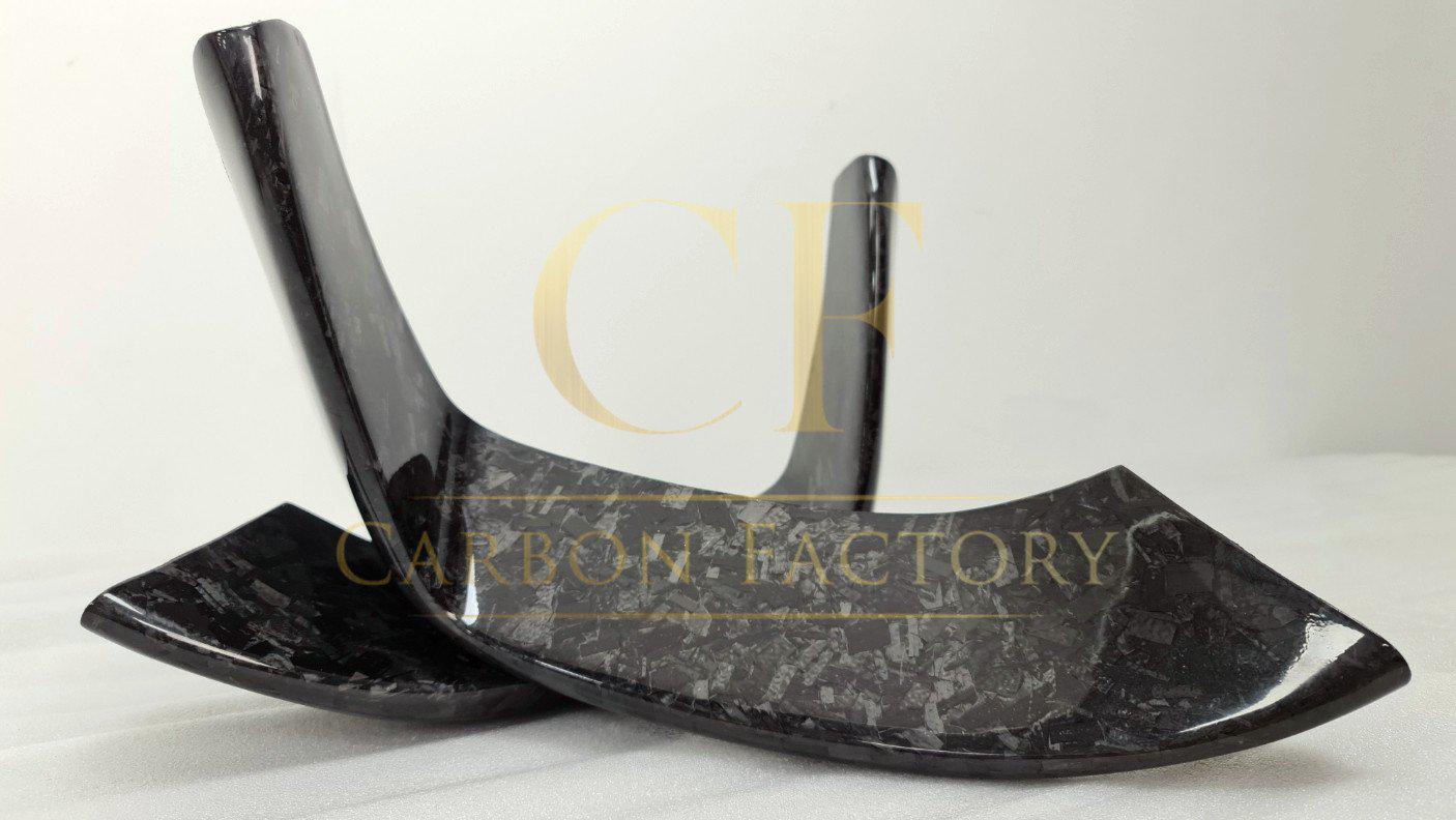 BMW F80 M3 F82 F83 M4 MP Style Forged Carbon Fibre Front Splitter Covers 14-20 by Carbon Factory-Carbon Factory