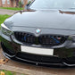 BMW F80 M3 F82 F83 M4 MP Style Gloss Black Front Splitter 14-20 by Carbon Factory-Carbon Factory