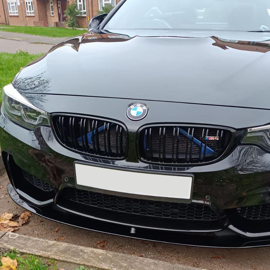 BMW F80 M3 F82 F83 M4 MP Style Gloss Black Front Splitter 14-20 by Carbon Factory-Carbon Factory