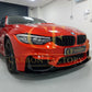 BMW F80 M3 F82 F83 M4 MP Style Gloss Black Front Splitter 14-20 by Carbon Factory-Carbon Factory