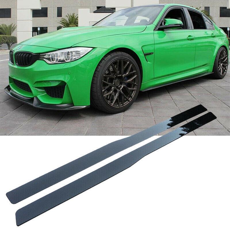 BMW F80 M3 F82 F83 M4 MP Style Gloss Black Side Skirt Extension 14-20 by Carbon Factory-Carbon Factory