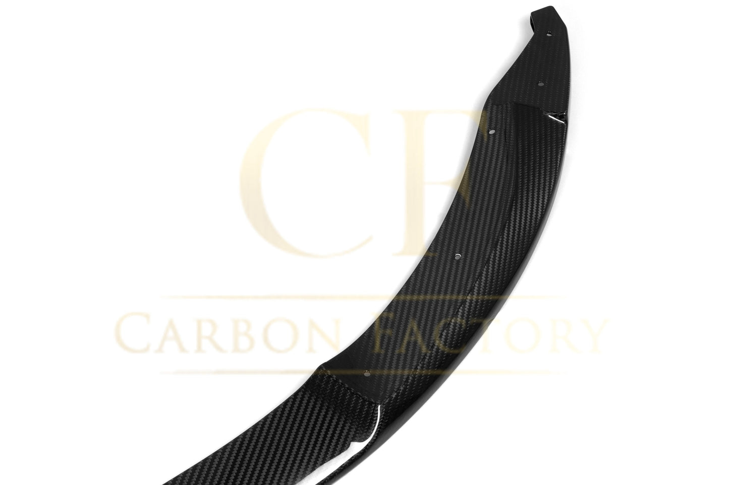 BMW F80 M3 F82 F83 M4 MP Style Pre-Preg Carbon Fibre Front Splitter (Bottom) 14-20 by Carbon Factory-Carbon Factory