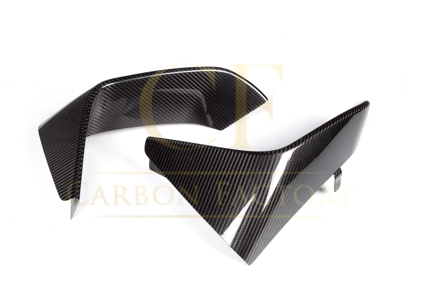 BMW F80 M3 F82 F83 M4 MP Style Pre-Preg Carbon Fibre Front Splitter Covers 14-20 by Carbon Factory-Carbon Factory