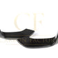 BMW F80 M3 F82 F83 M4 MP Style Pre-Preg Carbon Fibre Front Splitter Covers 14-20 by Carbon Factory-Carbon Factory