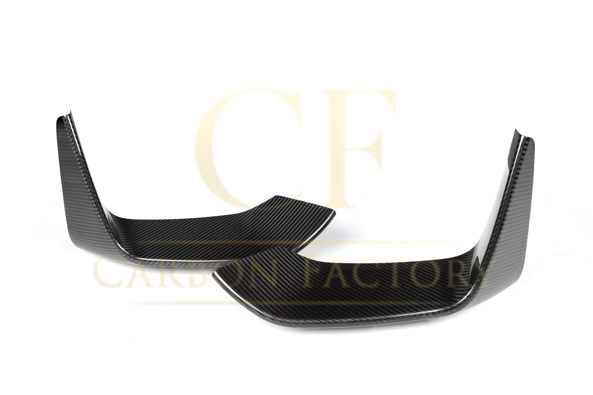 BMW F80 M3 F82 F83 M4 MP Style Pre-Preg Carbon Fibre Front Splitter Covers 14-20 by Carbon Factory-Carbon Factory