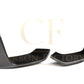 BMW F80 M3 F82 F83 M4 MP Style Pre-Preg Carbon Fibre Front Splitter Covers 14-20 by Carbon Factory-Carbon Factory